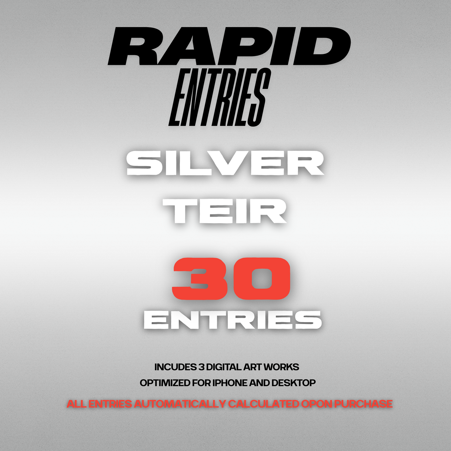 Silver Rapid Entry